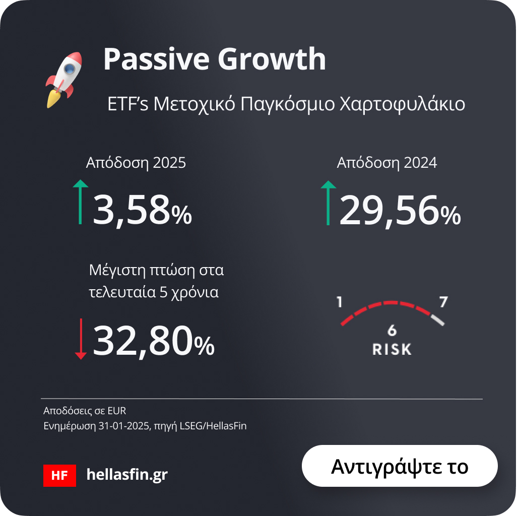 Passive Growth Χαρτοφυλάκιο