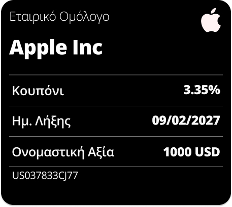 ΟΜΟΛΟΓΟ APPLE