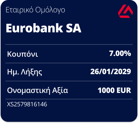 ΟΜΟΛΟΓΟ EUROBANK